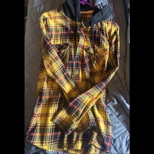 Plaid hoodie